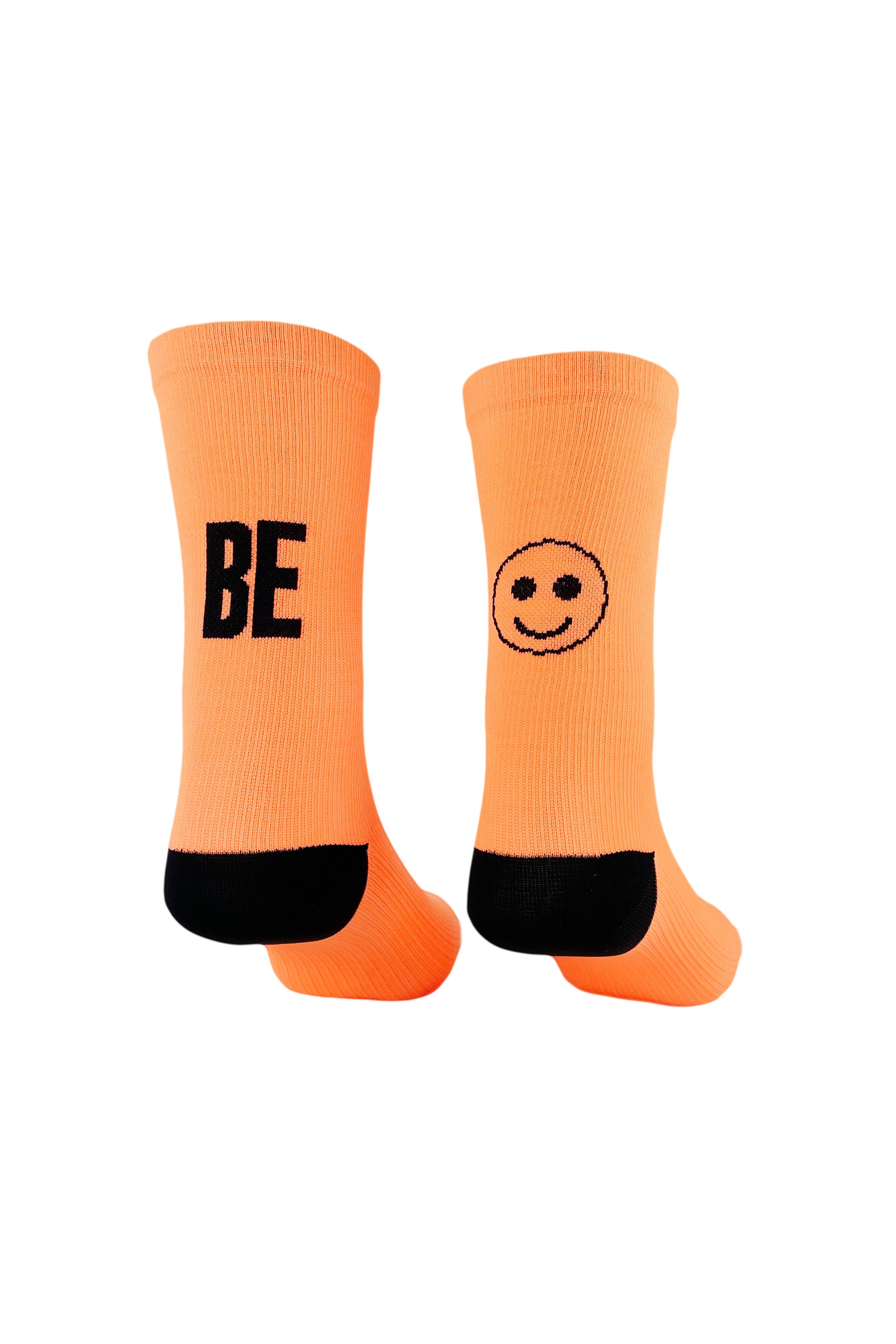 J15 - BE HAPPY NEON NARANJA