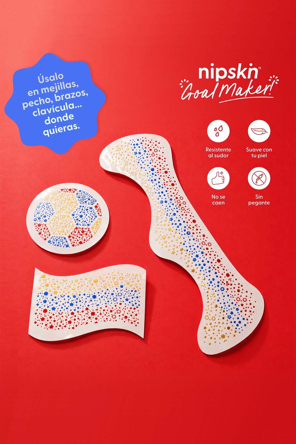 NIPSKIN - Calcomanías para Rostro y Cuerpo Colombia