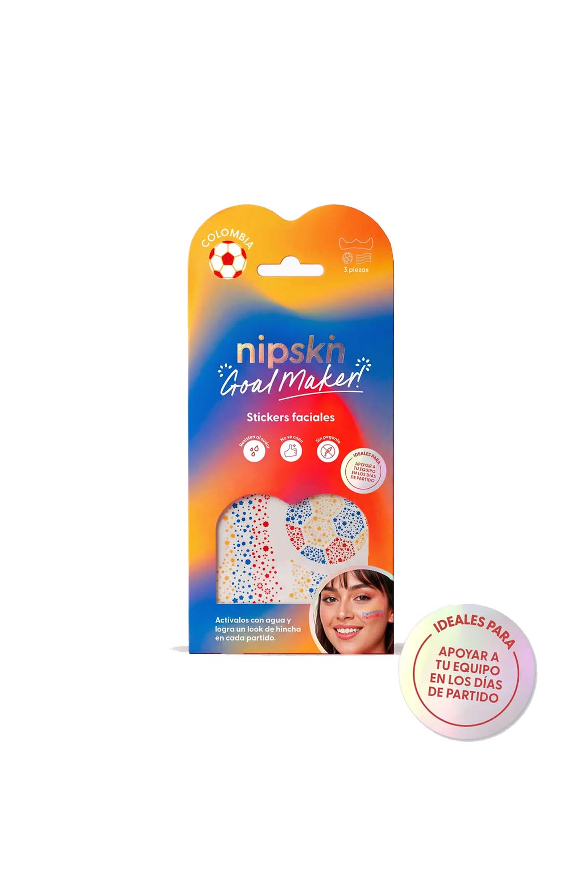 NIPSKIN - Calcomanías para Rostro y Cuerpo Colombia