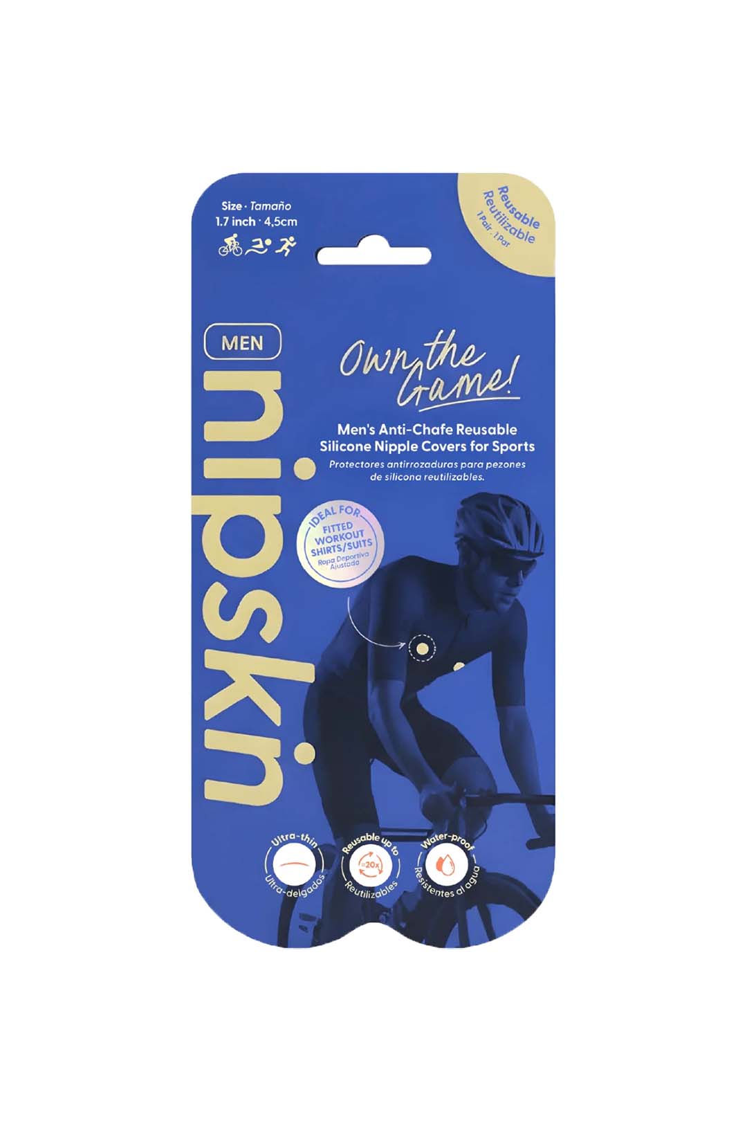 NIPSKIN - Protectores Antirozaduras Reutilizables para Hombre