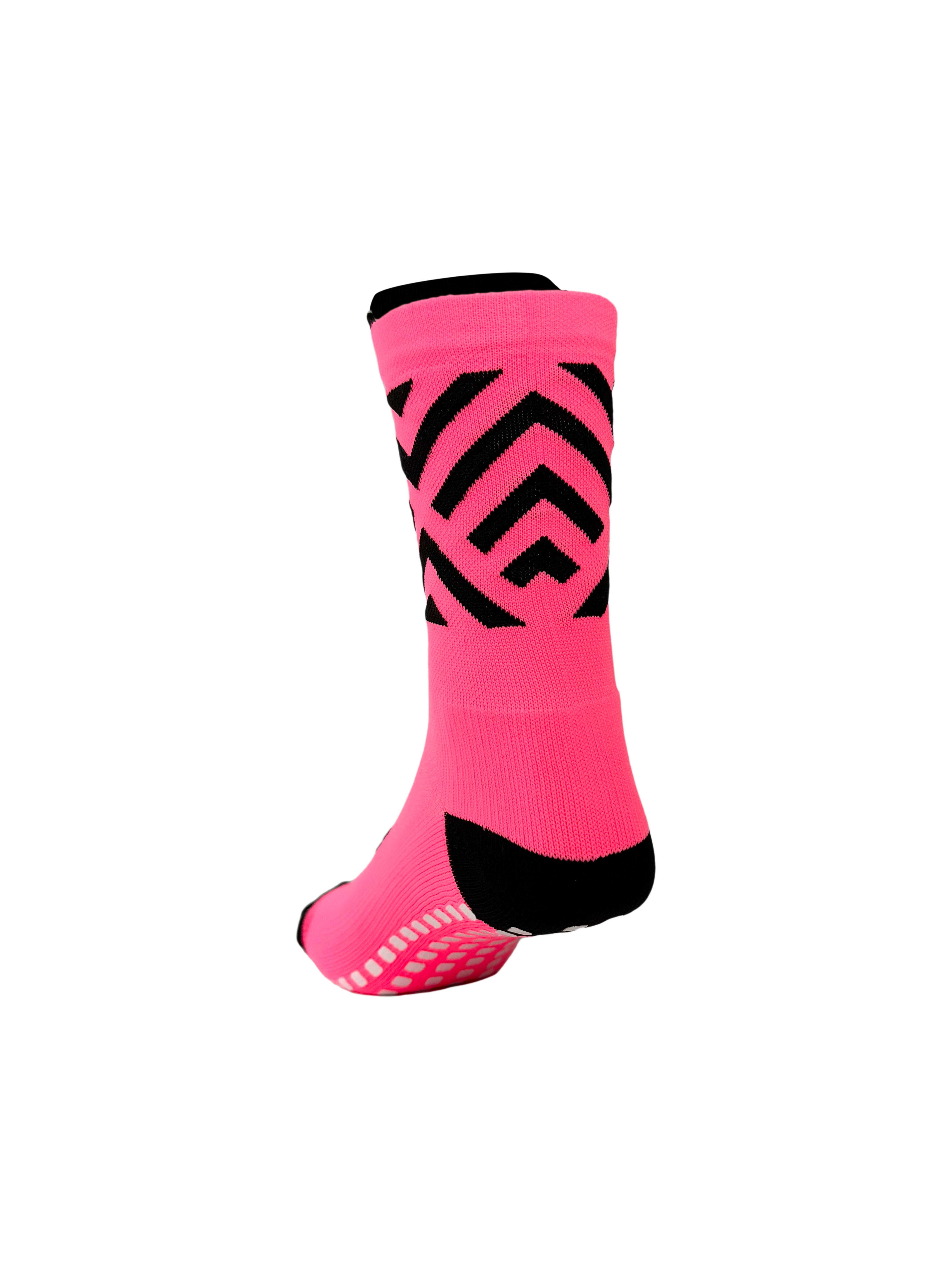 AD3 - MEDIAS CON ANTIDESLIZANTE FUCSIA
